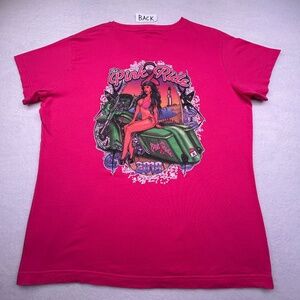 Live and Tell "The Pink Ride 2019" Cancer Event T-Shirt XL Motorcycle Harley